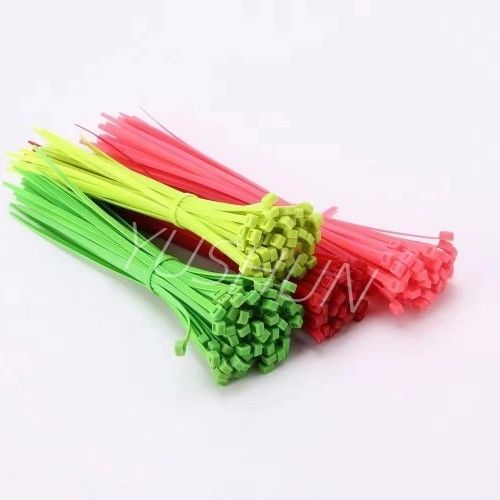 Duurzame zelfvergrendelende nylon kabel plastic stropdassen - OEM - verkrijgbaar in wit of zwart