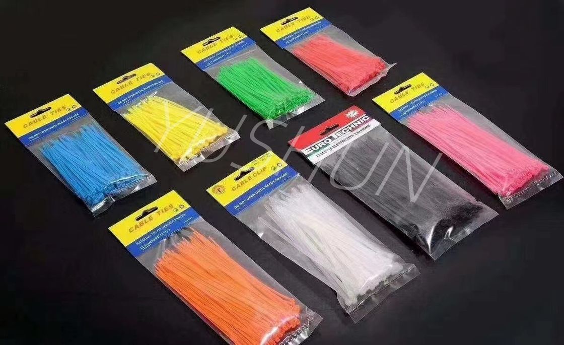Duurzame zelfvergrendelende nylon kabel plastic stropdassen - OEM - verkrijgbaar in wit of zwart