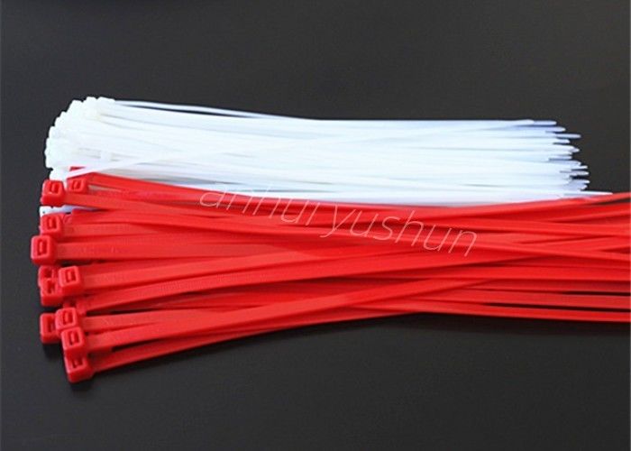 OEM UL94V-2 Alle kleuren Nylon Customized Plastic Cable Zip Ties