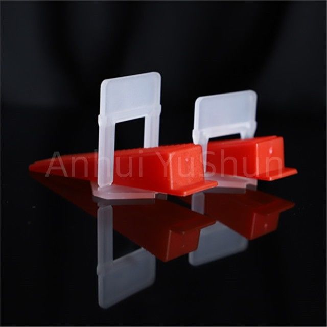 Pp-Tegel Nivellerende Klemmen en Wiggen 2.0mm de Blauwe Kleur van 100pcs voor Vloer