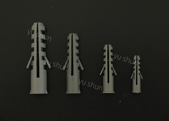 Nylon 8*40mm Donkere Grey Color Plastic Wall Plug-Schroef/het Plastic Gebruik van het Muuranker voor Muur