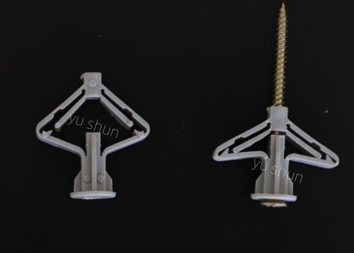 Van de Aircarftmuur het Grijze PP/PE 100pcs/bag Gebruik van de de Stopschroef M13*35mm voor Muur