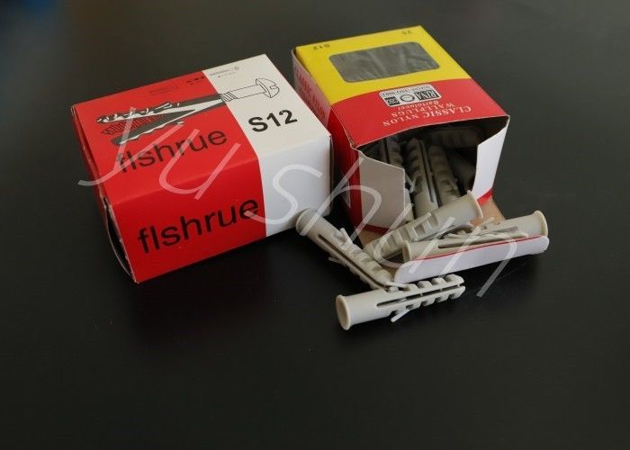 De nylon 5*25mm Grey Or Any Color Plastic Schroef van de Muurstop/Plastic Muuranker Geschikt voor Gips