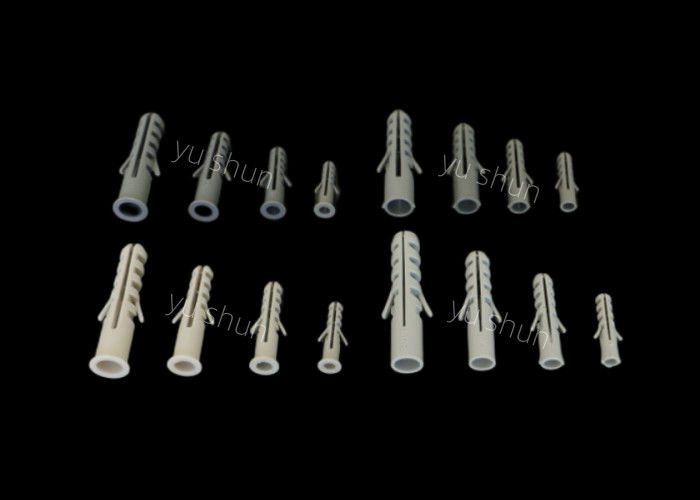 Plastic Wall Plug / Nylon Hammer Fixing Anchor Met Schroef Chipboard Gebruik Voor Muur
