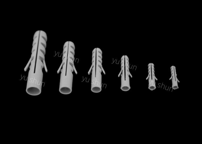 Grijze Muur Plug Schroef Plastic Sluiting 100 stks/zak expansiebuis plastic anker muur plug