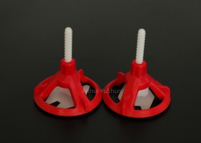 Pom Material Red Spin Doctor-Nivellerend Systeem 2mm van de Vloertegel voor Tegelpositie