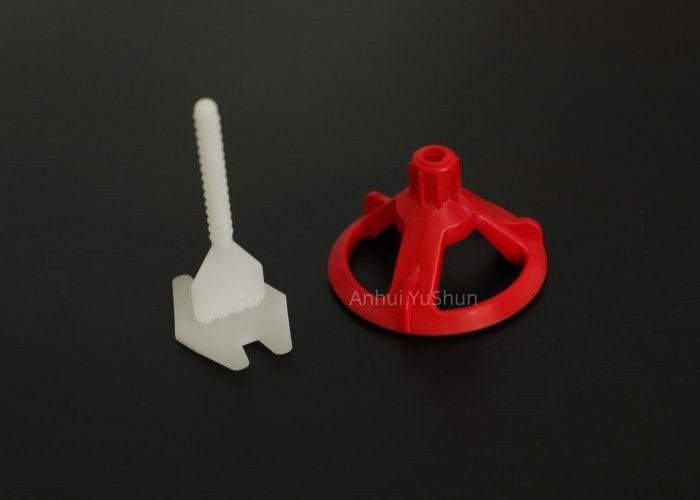 Pom Material Red Spin Doctor-Nivellerend Systeem 2mm van de Vloertegel voor Tegelpositie
