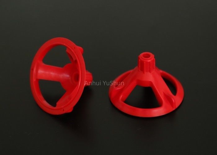 Rotatie Arts Tile Leveling System 1.0mm de Versieringengebruik van de Rode Kleurentegel voor de Bestrating van de Bevloeringstegel