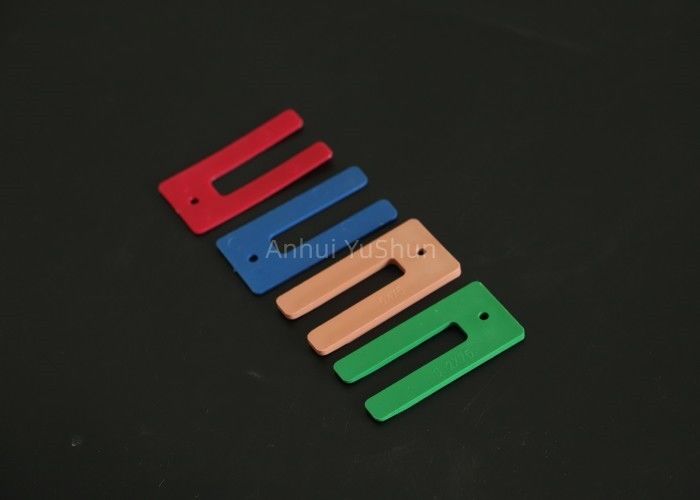 3.2MM Verpakkers van de Vorm de Plastic Hoefijzershim tile spacers window frame van U voor Ceramische Muurvloer
