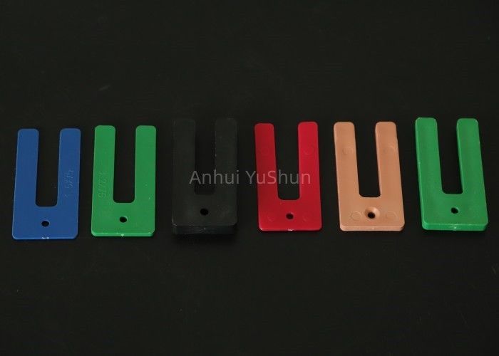 3.2MM Verpakkers van de Vorm de Plastic Hoefijzershim tile spacers window frame van U voor Ceramische Muurvloer