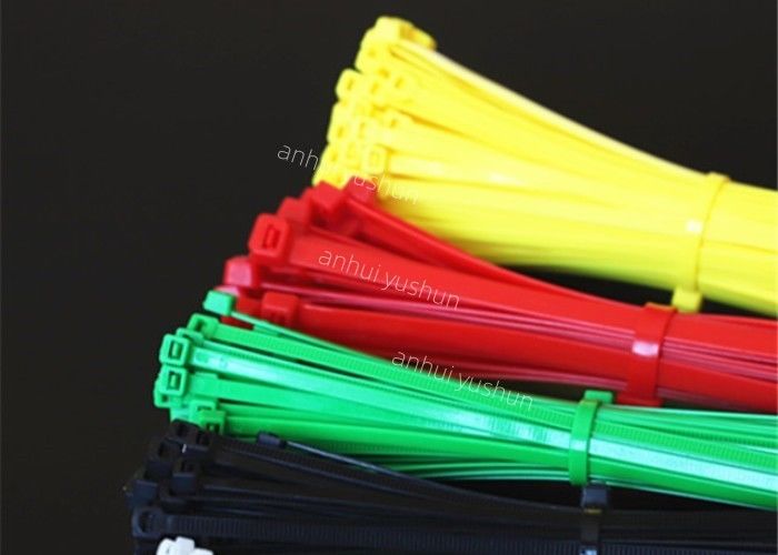 18lbs treksterkte zelfvergrendelende nylon kabel plastic banden voor veilige draad bundeling