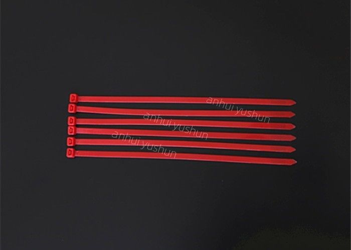 18lbs treksterkte zelfvergrendelende nylon kabel plastic banden voor veilige draad bundeling