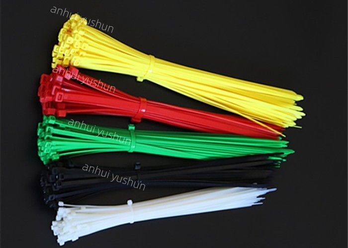 Oem Zelfsluitende Op zwaar werk berekende Plastic Pitbanden 300mm Multikleur