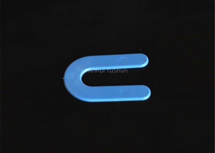 6mm de Plastic Hoefijzer U-vormige Wiggen van Tegelverbindingsstukken voor de Ceramische Gele Kleur van de Muurvloer