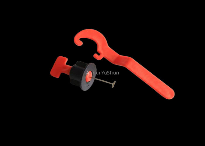 Schroeftype de Klemmen en de Wiggen van Keramische tegellevelers voor het Betegelen van Bevloering 2mm