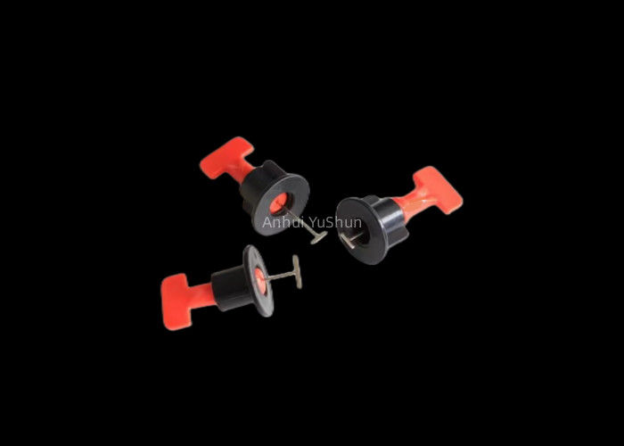 Kunststof tegelnivelleringssysteem 1,5 mm T-type clips voor constructie en vloerinstallatie