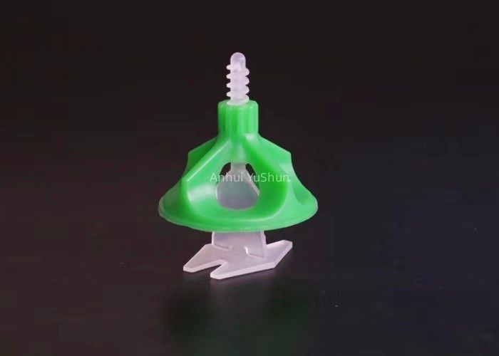 Rotatie de Tegel Nivellerende Klemmen 1,5 Mm Antilippage van Artsenpe plastic tile wedges