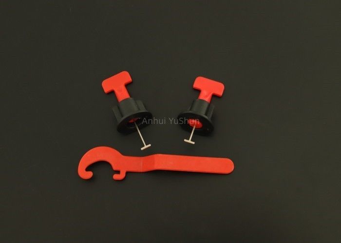 Kunststof tegelnivelleringssysteem 1,5 mm T-type clips voor constructie en vloerinstallatie