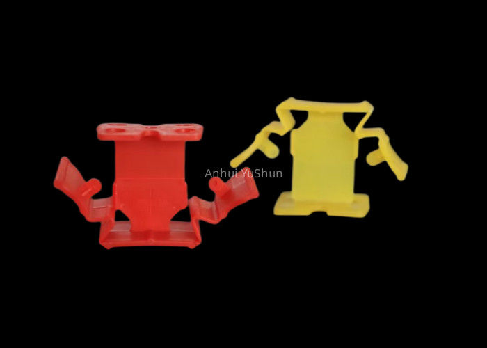 Klemmen en Wiggen 1/16 1mm 1.5mm van het tegel Nivellerende Systeem voor Vloermuur Ceramische het Betegelen Rode Kleur