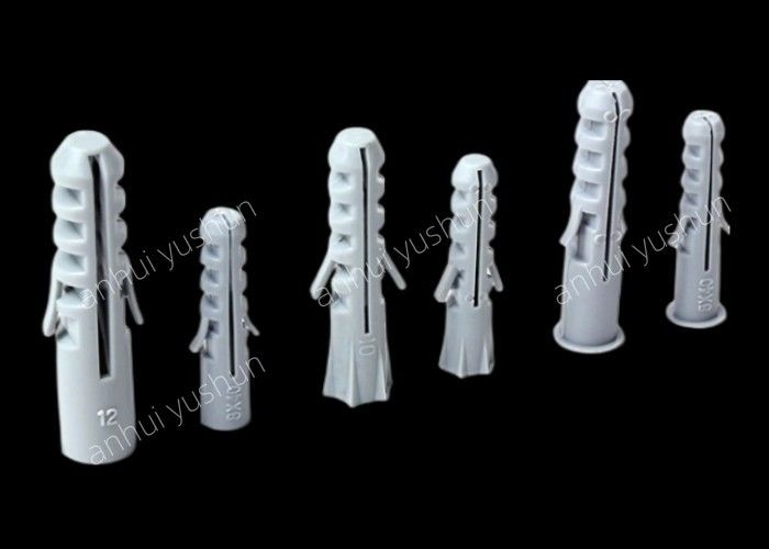 Alle maten Grijze Plastic Wand Plug Schroef Uitbreiding Aanpassing Kleur