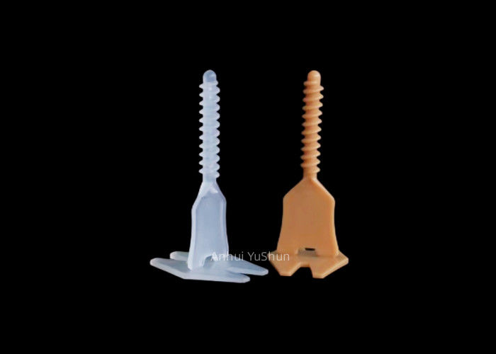 Gele kleur spin doctor 1,5 mm tegel nivelatie clips en wedges voor tegel nivelatie toepassing