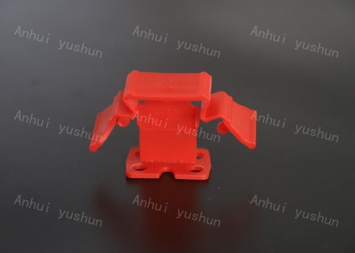 100 stks/zak Alle Kleuren Vloertegel Leveling Systeem voor School Toepassing 1.0mm rode kleur