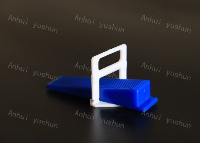 Witte clips en wedges 3.0mm leveler gebruik voor vloer pp materiaal