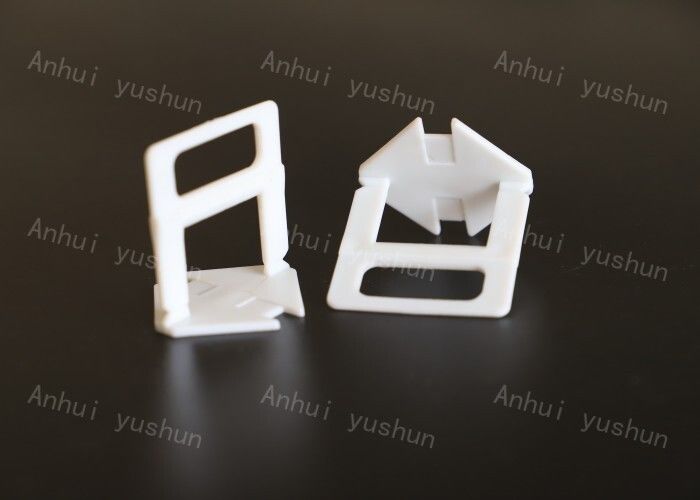 Plastic Tile Leveling Clips And Wedges 2,5 mm / 3 mm / 4 mm / 5 mm / 6 mm / 7 mm Tile Leveling System