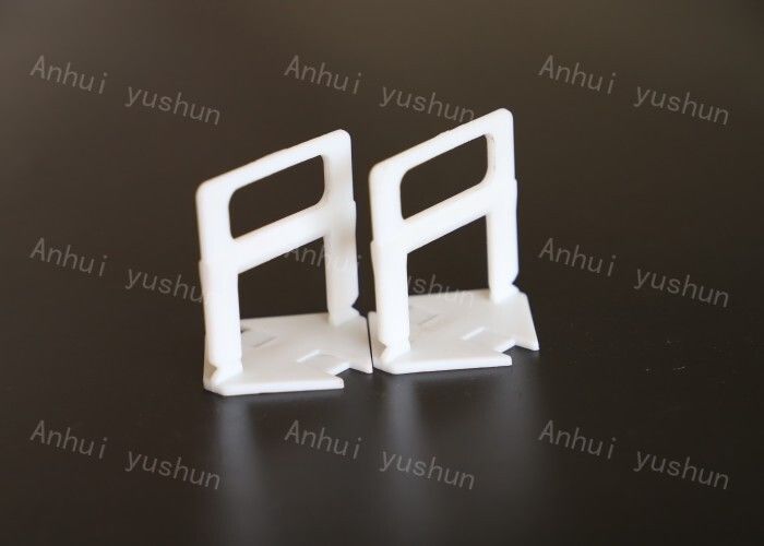Witte tegel niveling clips en wedges 0,03 kg/zak voor SGS certificaat binnen het bereik