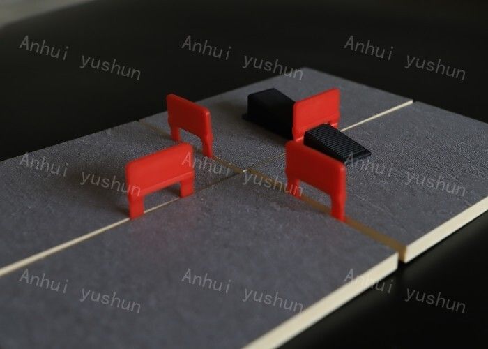 Plastic Tile Leveling Clips And Wedges 2,5 mm / 3 mm / 4 mm / 5 mm / 6 mm / 7 mm Tile Leveling System