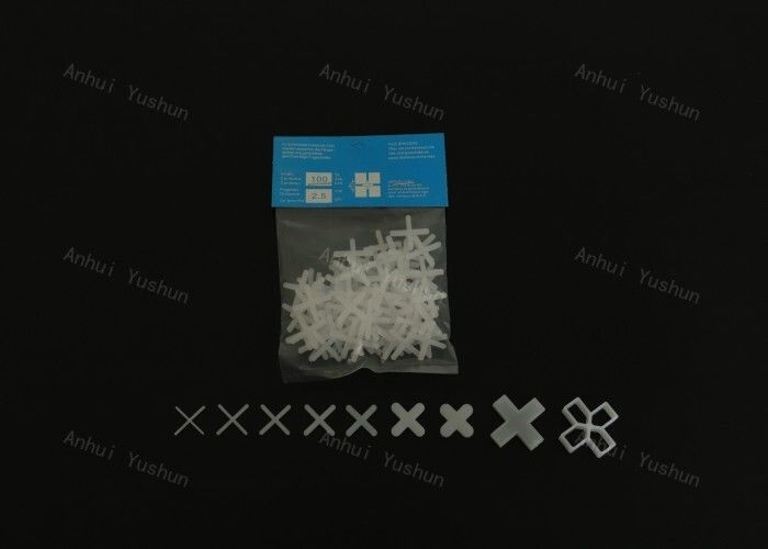Breedte 3 mm Plastic Tile Spacers - 1000 stuks per zak voor professionele tegelinstallaties
