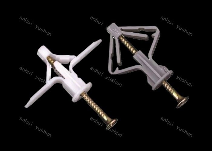 Grey Wall Plug Screw Plastic-van de de Muurstop van de Bevestigingsmiddel Plastic Vlinder Drywall van het de Schroefanker Anker