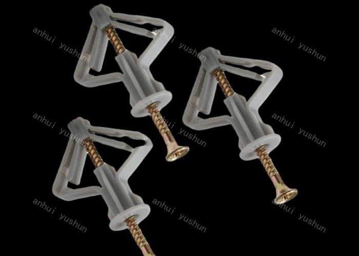 Nylon Plastic Gips Board Wand Anker Vlinder Schakel Anker 32mm 35mm 45mm Lengte