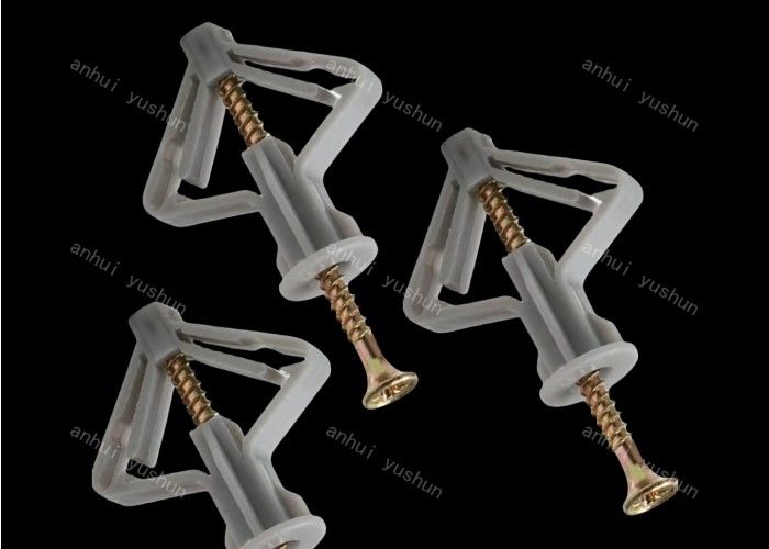 Grey Wall Plug Screw Plastic-van de de Muurstop van de Bevestigingsmiddel Plastic Vlinder Drywall van het de Schroefanker Anker